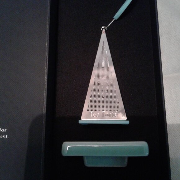 NEW! Tea Forté Tea Infuser and Tea Tray - Picture 1 of 10
